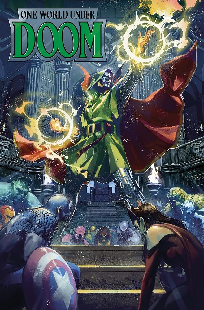 One World Under Doom Omnibus Ben Harvey Cover cover image