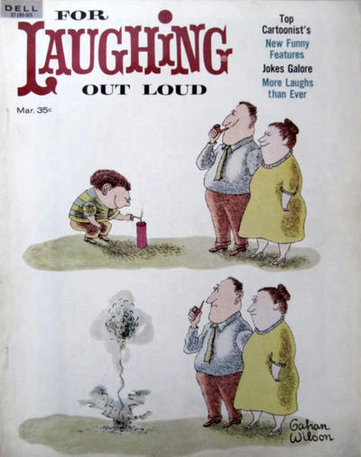 DELL HUMOR MAGAZINES Set of Four Issues