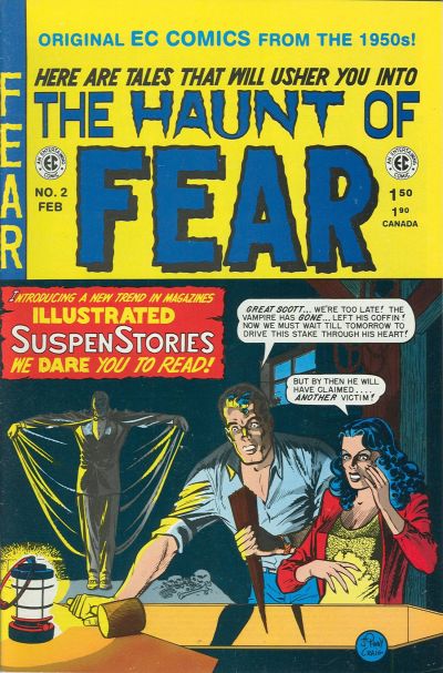 HAUNT OF FEAR Cochran-Gladstone-East Coast Comix Reprints Set of 7 Issues