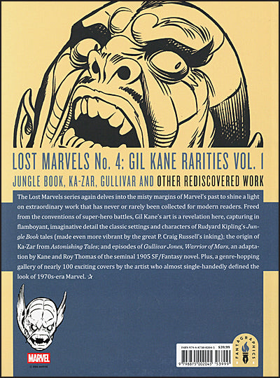 LOST MARVELS 4 GIL KANE RARITIES 1