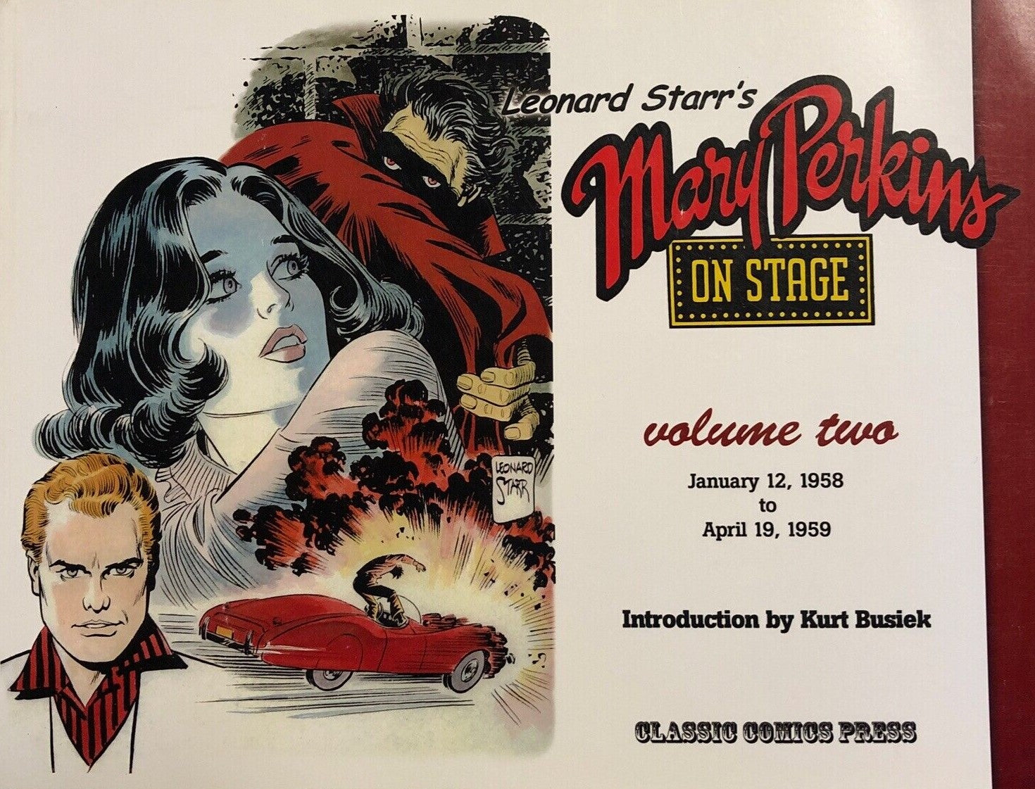 LEONARD STARR'S MARY PERKINS ON STAGE Volume 2 Signed