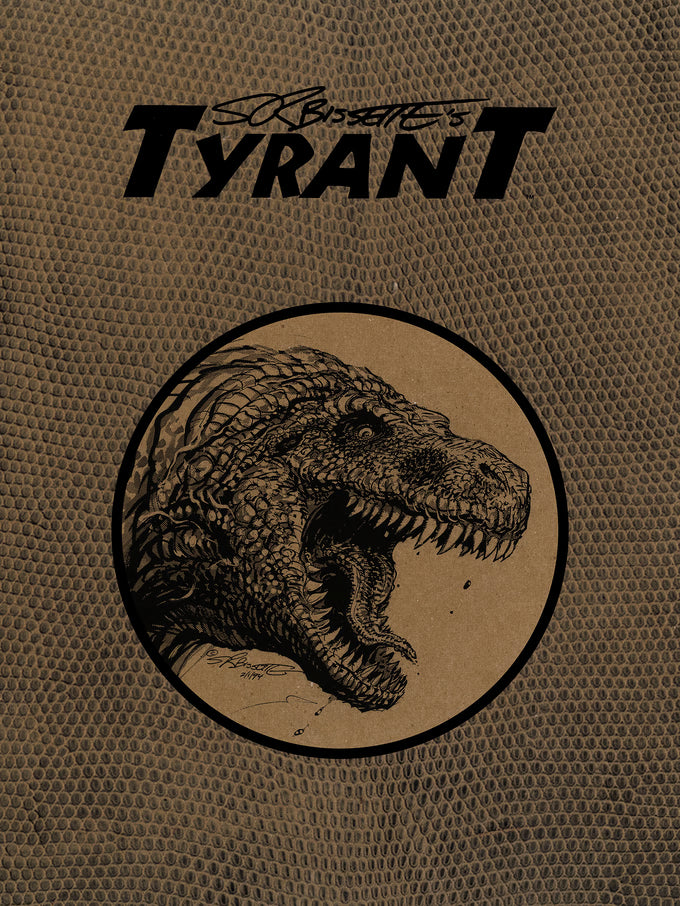 Stephen Bissette's Tyrant Original Art Edition Signed