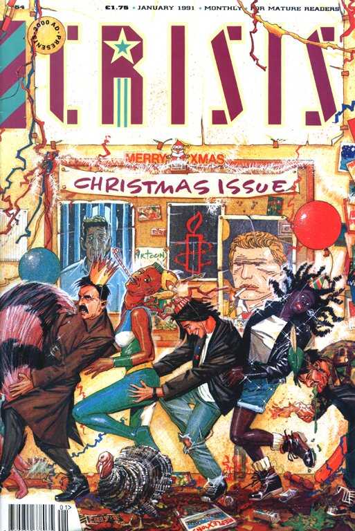 CRISIS MAGAZINE British Set of 8