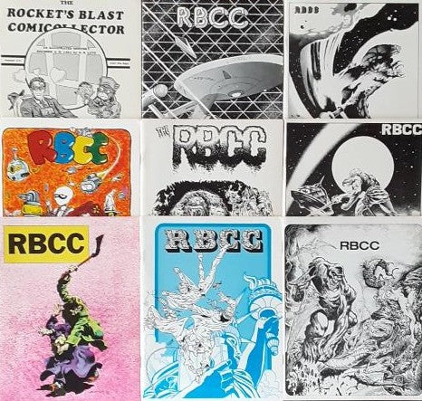 ROCKET'S BLAST COMICCOLLECTOR #116 118 120-123 125 128-129 Set of 9