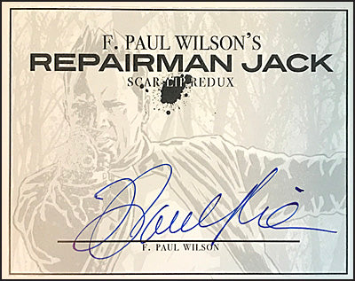 F. PAUL WILSON'S REPAIRMAN Scar-Lip Redux Signed