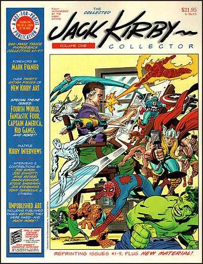 THE COLLECTED JACK KIRBY COLLECTOR 1-7 SET