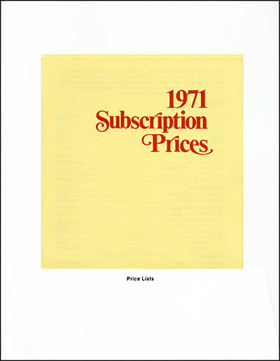 NEWSPAPERS, PERIODICALS RECORDS FOR RESEARCH ON MICROFILM 1971-1972