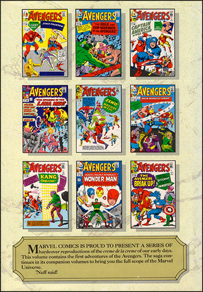 MARVEL MASTERWORKS Volume 4 THE AVENGERS #1-10
