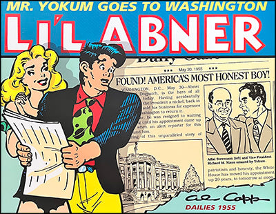 AL CAPP'S LI'L ABNER Volumes 21-24