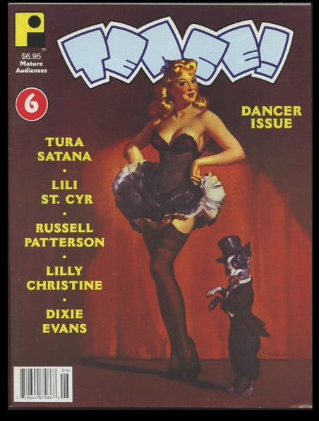 TEASE MAGAZINE #1-4 #6 & #8 Set of 6