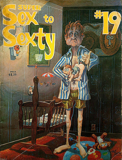 SUPER SEX TO SEXTY MAGAZINE Set of Four Issues