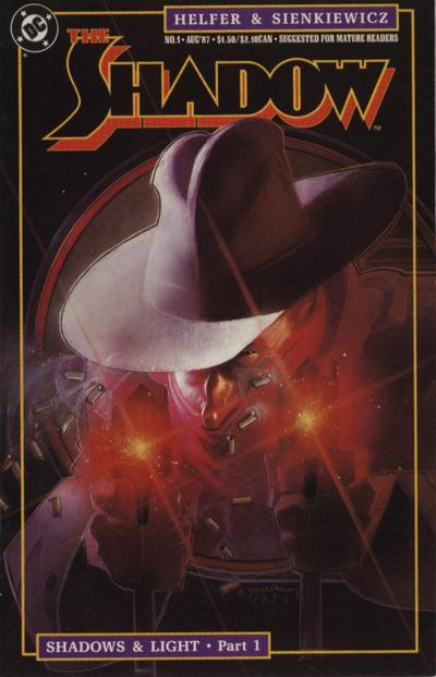 THE SHADOW SET OF SIX DC COMICS