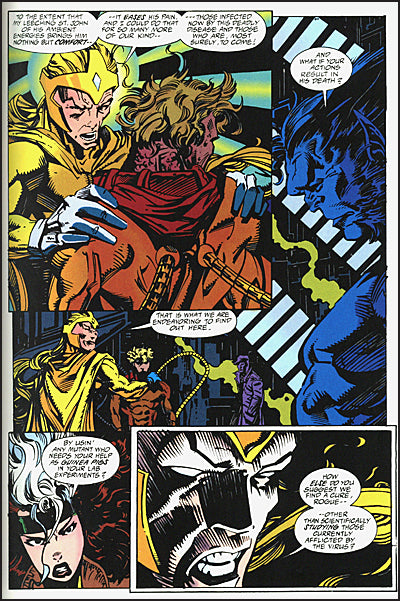 X-Men: Blue & Gold - Bloodties Omnibus Andy Kubert Cover