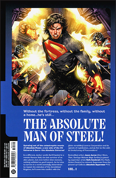 Absolute Superman Volume 1 Last Dust of Krypton