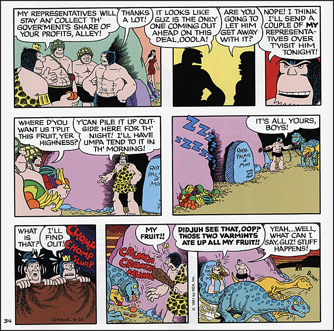 Alley Oop and the Changeling: Complete Sundays 1991-1993