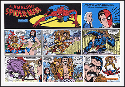 THE AMAZING SPIDER-MAN Classic Newspaper Comics 1979