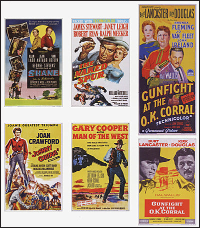 THE ART OF THE CLASSIC WESTERN MOVIE POSTERS