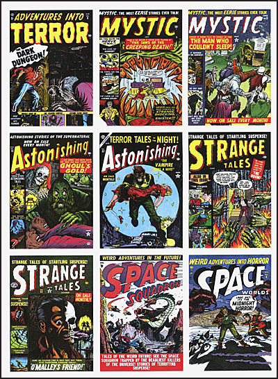 ATLAS COMICS LIBRARY Volume 9 Adventures into Weird Worlds