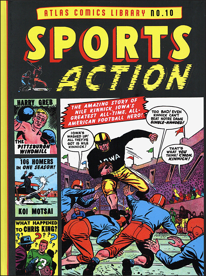 ATLAS COMICS LIBRARY Volume 10 Sports Action