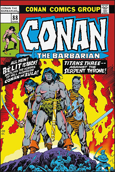 CONAN THE BARBARIAN The Original Comics Omnibus Volume 4
