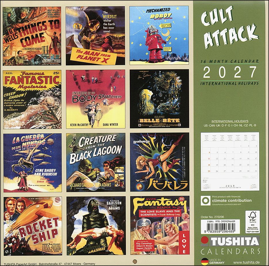 Cult Attack 2027 Calendar