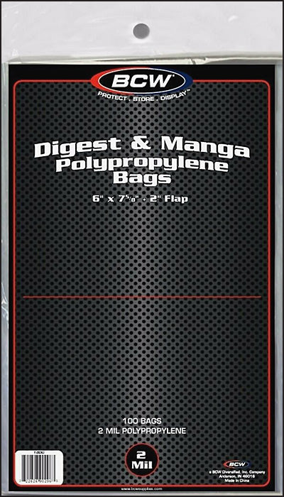 PLASTIC BAGS Digest/Manga (100)