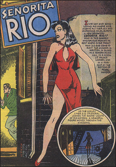 FIGHT COMICS Featuring Senorita Rio Volume 1 Hardcover