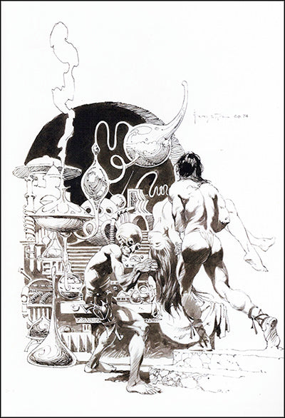 FRANK FRAZETTA Fine Lines