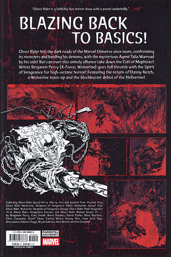 Ghost Rider by Benjamin Percy Omnibus