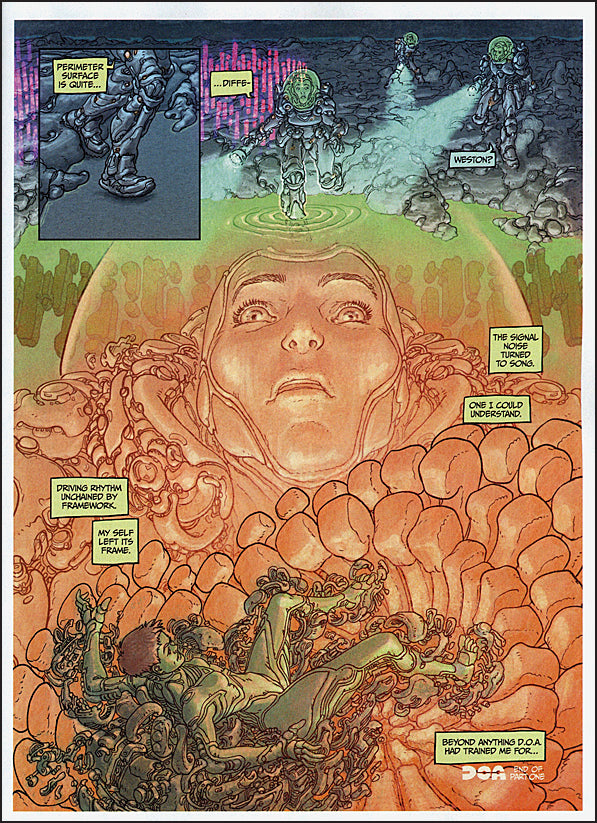 Heavy Metal Magazine Extreme Futurism Special #01 Marco Tuini Variant Cover
