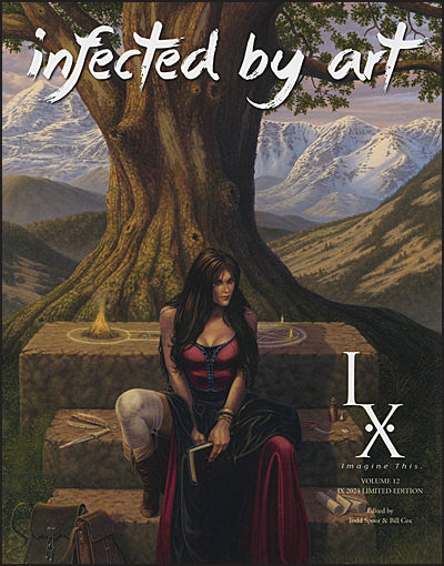 INFECTED BY ART Volume 12 Variant IX Cover by Larry Elmore