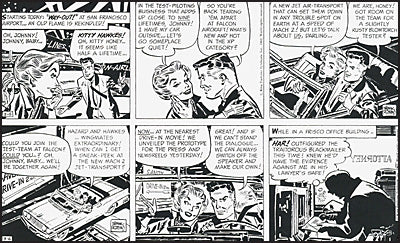 JOHNNY HAZARD NEWSPAPER DAILIES Volume 11 1961-1962