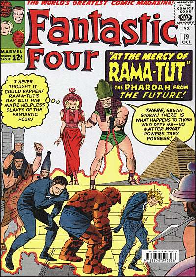 MARVEL COMICS LIBRARY FANTASTIC FOUR 1961-1963