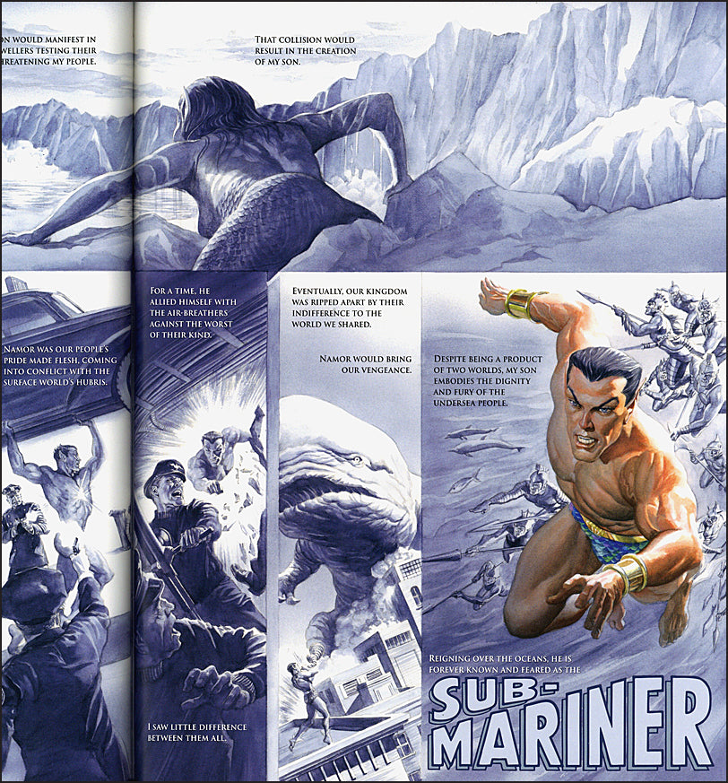 Marvel Dimensions: A Graphic Novel by Alex Ross