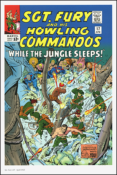 THE MARVEL COMICS COVERS OF JACK KIRBY Vol 2 1965-1968