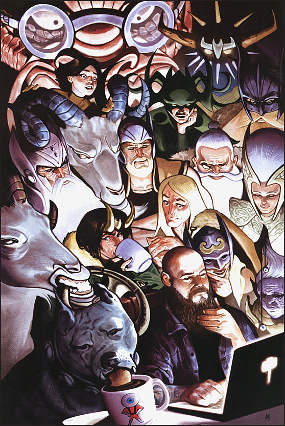 The Marvel Art of Mike Del Mundo