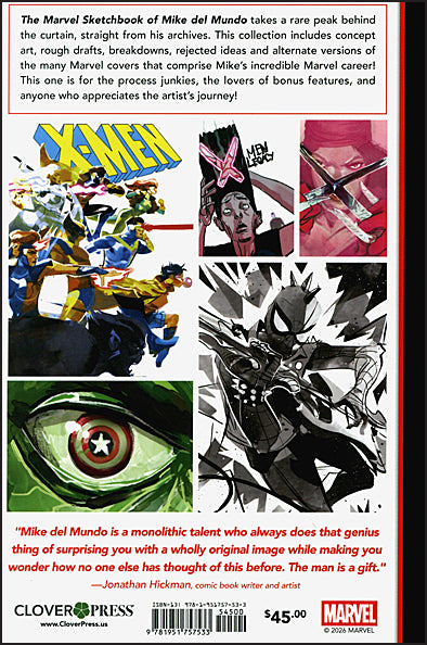 The Marvel Sketchbook of Mike Del Mundo