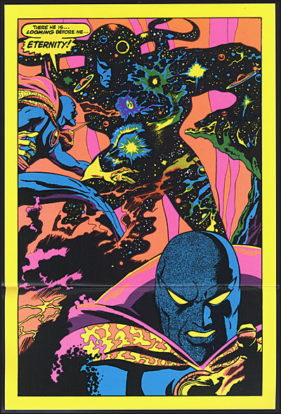 Marvel Classic Black Light Posters 2027 Wall Calendar