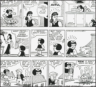 NANCY WEARS HATS