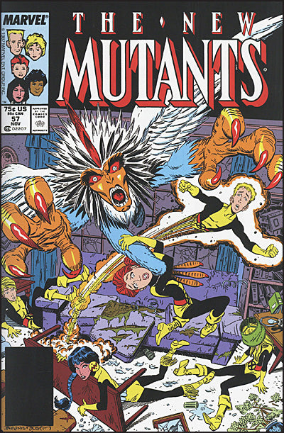 NEW MUTANTS Omnibus Volume 3 Byrne Cover