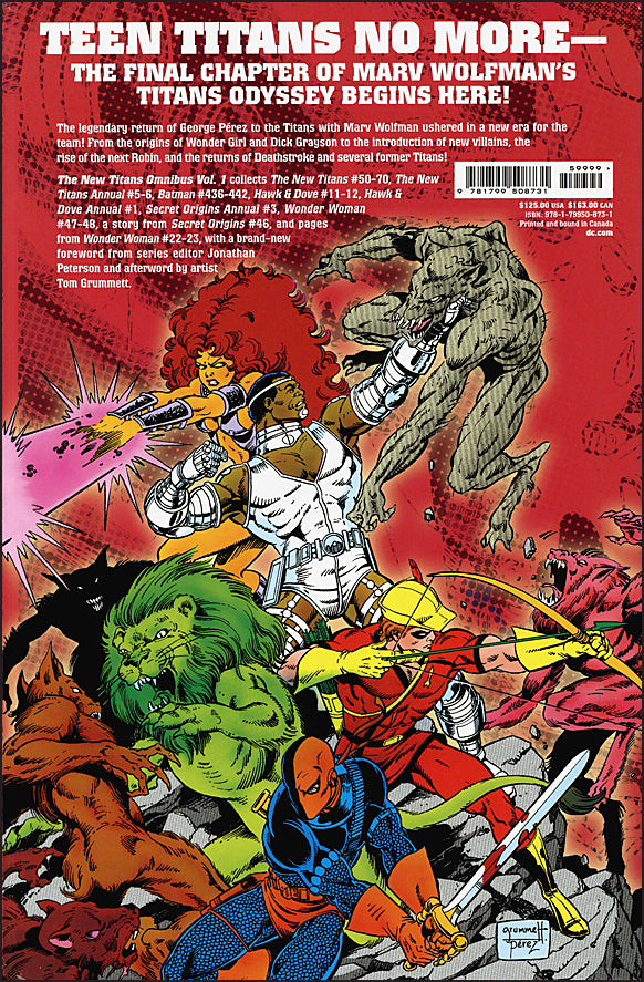 THE NEW TITANS Omnibus Volume 1
