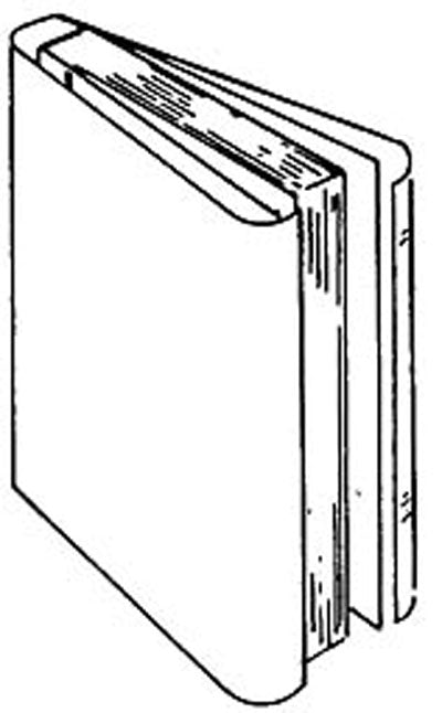 FOLD-ON ARCHIVAL BOOK JACKETS 9-Inch (10)