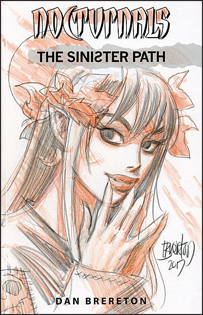 NOCTURNALS The Sinister Path Signed with Drawing