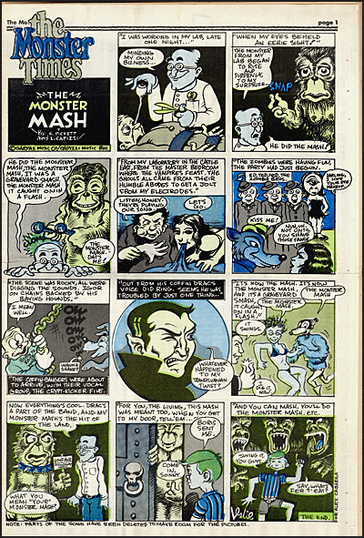 THE MONSTER TIMES VOLUME Volume 1 #21