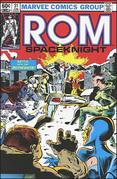 ROM The Original Marvel Years Omnibus Volume 2 Zeck Cover