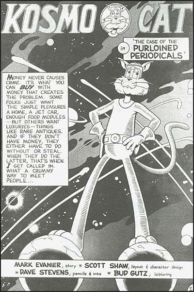 SCOTT SHAW!S COMIX & STORIES About Fandom & Comic Industry