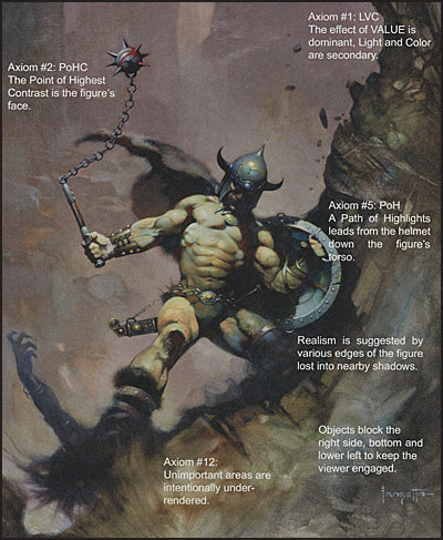 SECRETS OF FRAZETTA Techniques and Methods of Mike Hoffman Signed