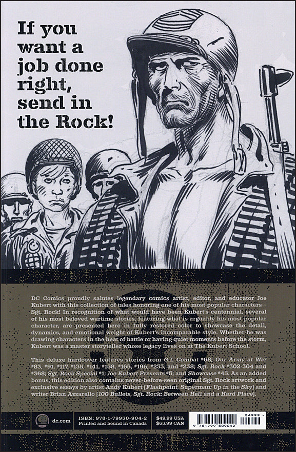 Sgt. Rock By Joe Kubert Deluxe Edition