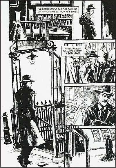 SHERLOCK HOLMES AND THE EMPIRE BUILDERS The Gene Genie Volume 1 Mark Chiarello Cover Signed