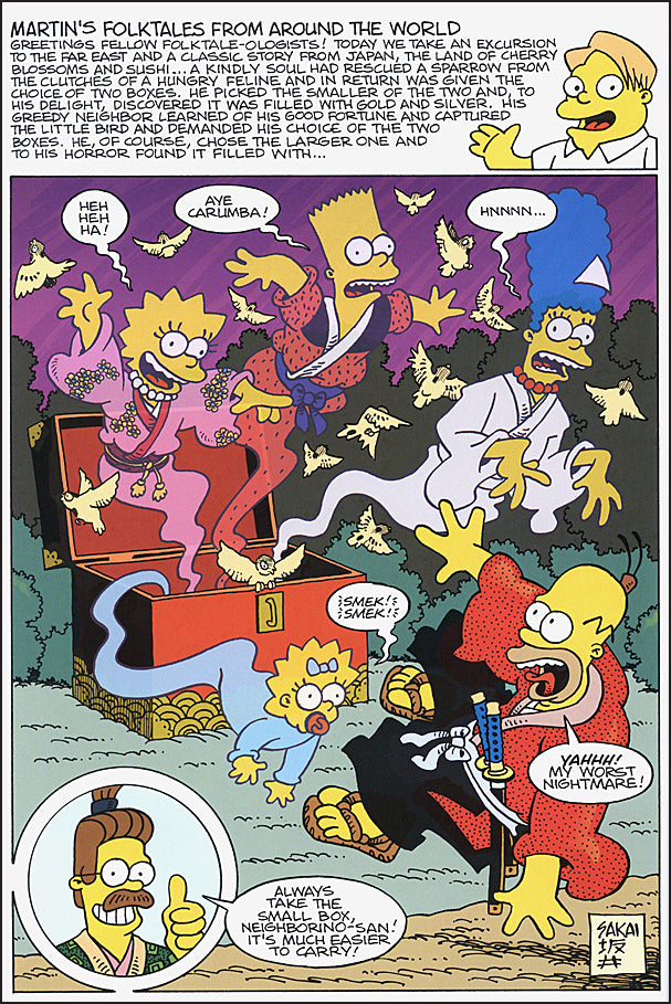 The Simpson Treehouse of Horror Ominous Omnibus Boxed Set